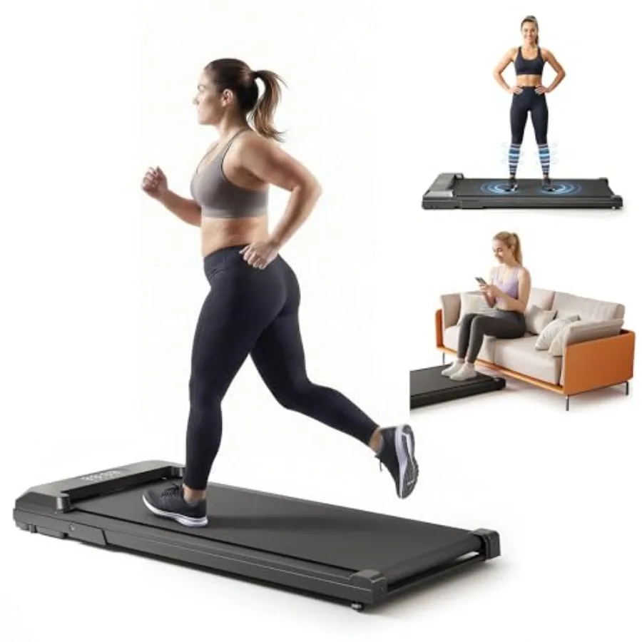 Walking Pad Treadmill Vibration Pad, Under Desk Treadmills for Home/Office with 250 lbs Weight Capacity, 2.5HP Low Noise Walkin
Walking Pad Treadmill Vibration Pad, Under Desk Treadmills for Home/Office with 250 lbs Weight Capacity, 2.5HP Low Noise Walkin