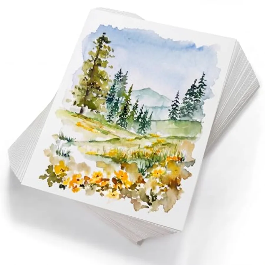 300 Pcs Watercolor Paper Sheet Bulk 11 x 15 Inch White Cold Press Paper Pack 110 lb 230 GSM Sketch Painting Watercolor Pad for
300 Pcs Watercolor Paper Sheet Bulk 11 x 15 Inch White Cold Press Paper Pack 110 lb 230 GSM Sketch Painting Watercolor Pad for