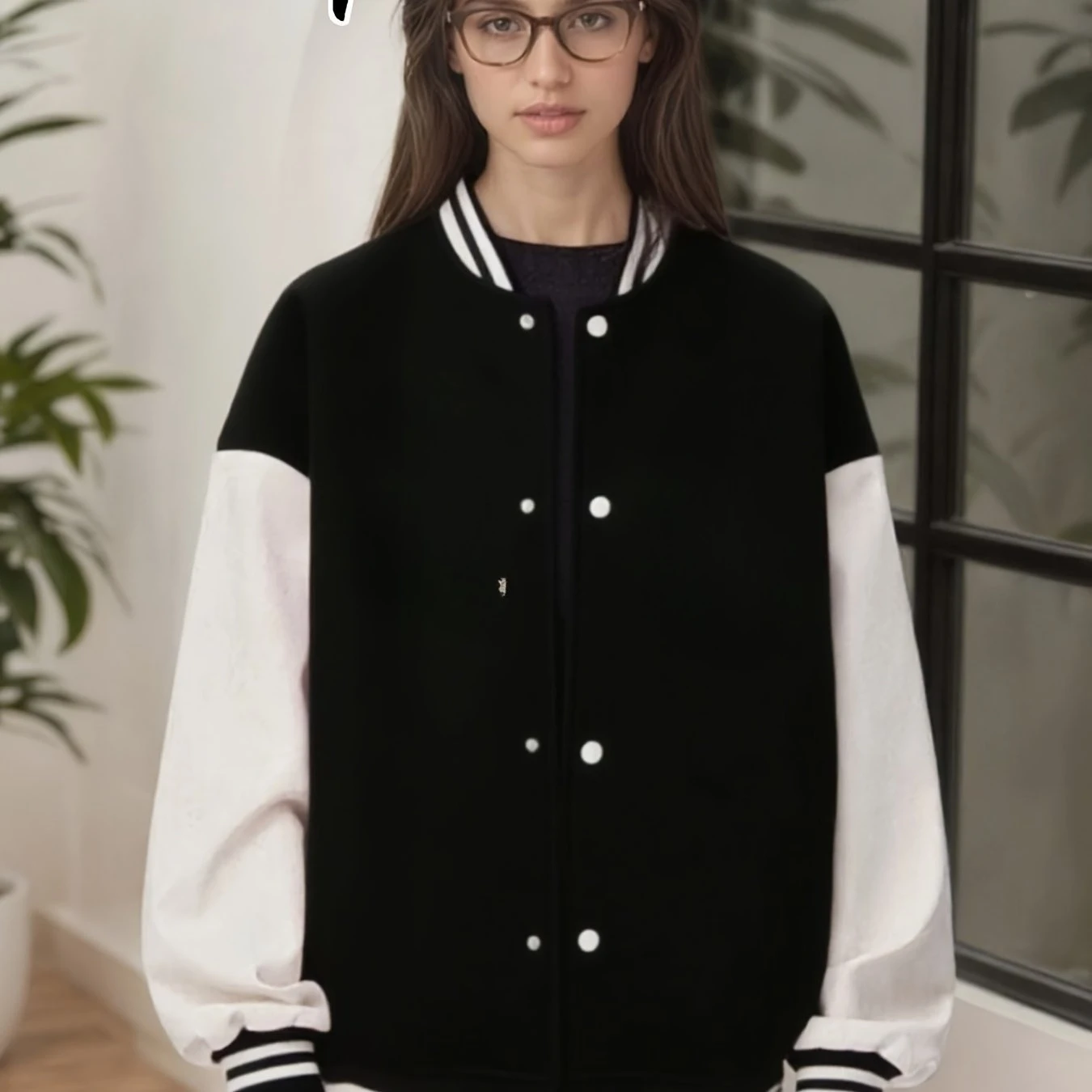 Women's Baseball Jacket, Casual Baseball Outfit, Fashionable Outfit, Essential Autumn and Winter Jacket
Women's Baseball Jacket, Casual Baseball Outfit, Fashionable Outfit, Essential Autumn and Winter Jacket