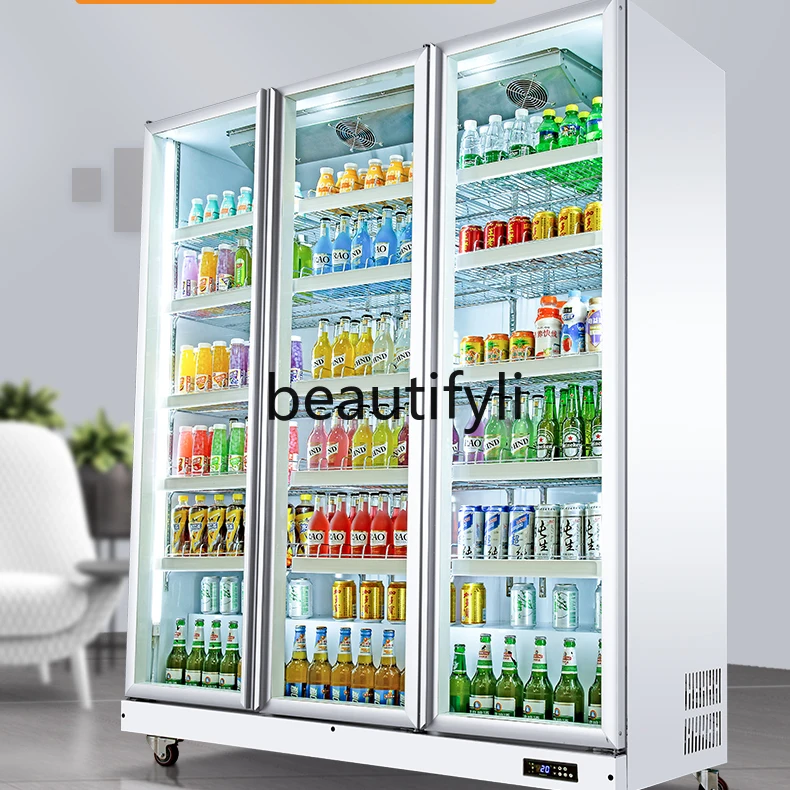 Beer cabinet Commercial fresh-keeping refrigerated cabinet Air-cooled supermarket convenience store beverage display cabinet
Beer cabinet Commercial fresh-keeping refrigerated cabinet Air-cooled supermarket convenience store beverage display cabinet