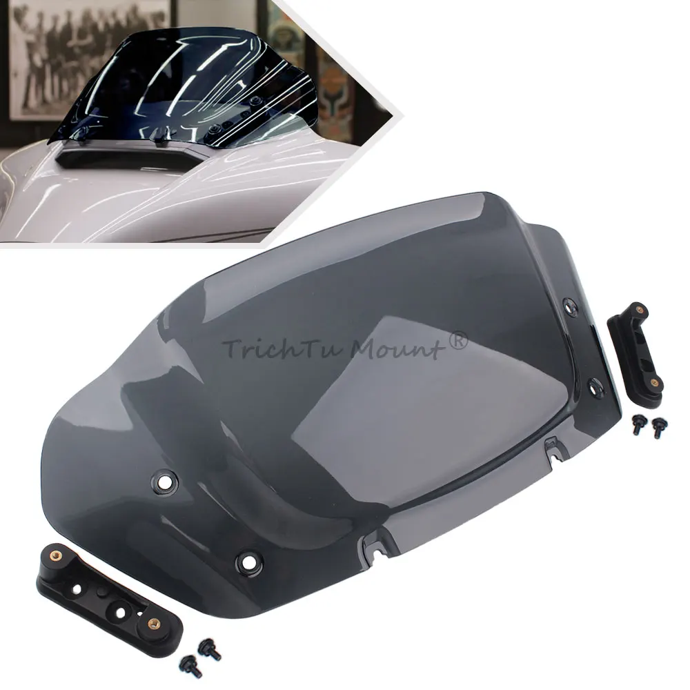 For Harley CVO Street Glide FLHXSE FLHX 2023 2024 -later Motorcycle Smok 10" Front Fairing Windshield Windscreen ABS Plastic
For Harley CVO Street Glide FLHXSE FLHX 2023 2024 -later Motorcycle Smok 10" Front Fairing Windshield Windscreen ABS Plastic