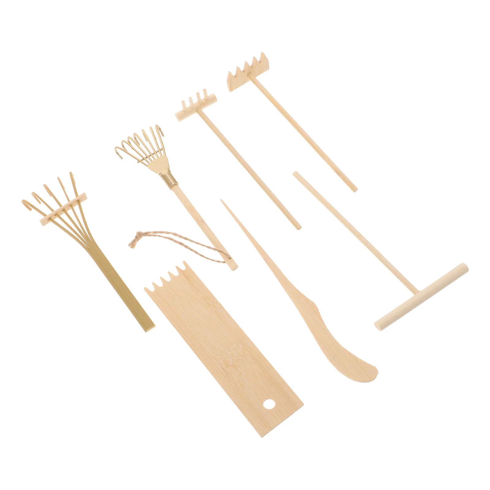 7 PCS Mini Sand Rakes Miniatures Gardening Tools Painting Crafts Table Children's
7 PCS Mini Sand Rakes Miniatures Gardening Tools Painting Crafts Table Children's
