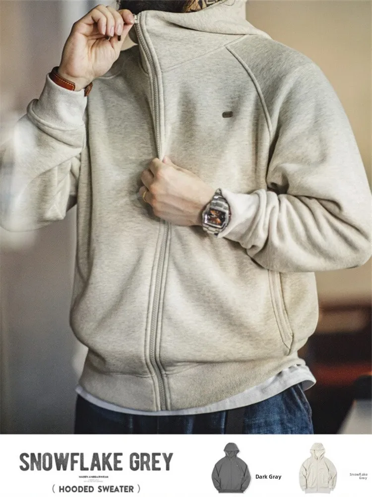 Maden Hooded Zipper Fce Lined Sweatirt oulder Sve Insert Casual American Sle Men's Autumn Jaet Snowflake ey
Maden Hooded Zipper Fce Lined Sweatirt oulder Sve Insert Casual American Sle Men's Autumn Jaet Snowflake ey