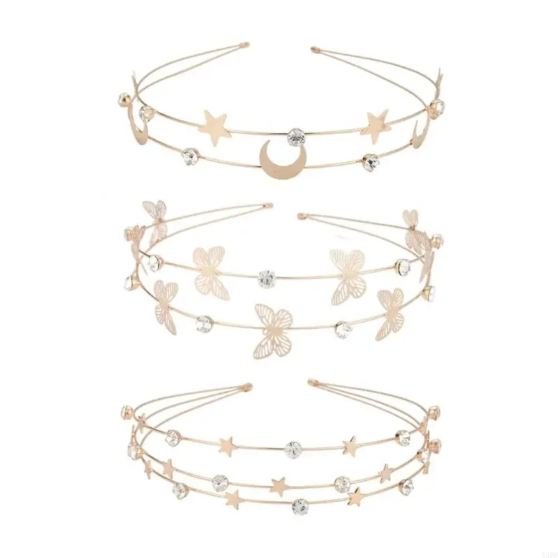 Shinning Thin Side Headband Multi Layered Butterfly Moon Star Hair Hoop Women Wedding Party Headwear
Shinning Thin Side Headband Multi Layered Butterfly Moon Star Hair Hoop Women Wedding Party Headwear