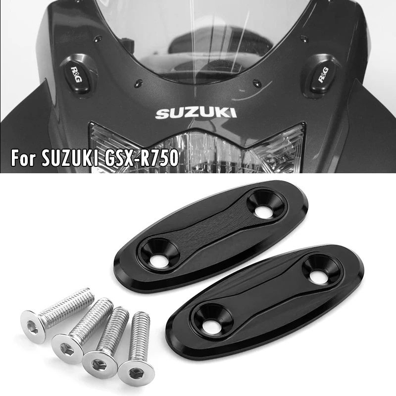 For SUZUKI GSX-R1000 GSX-R600 GSX-R750 GSX-R GSXR 600 750 1000 Mirror Hole Decorative Cover Rearview Base baffle Eliminators Cap
For SUZUKI GSX-R1000 GSX-R600 GSX-R750 GSX-R GSXR 600 750 1000 Mirror Hole Decorative Cover Rearview Base baffle Eliminators Cap