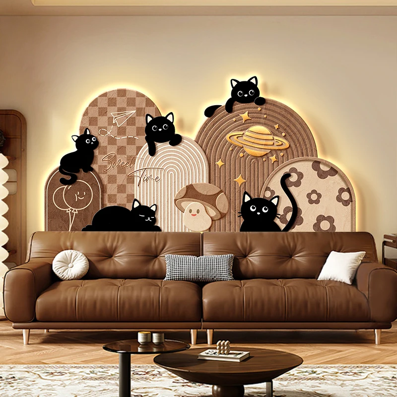The living room decorative painting, led illuminated light painting, high-end sofa background wall hanging painting, creative ne
The living room decorative painting, led illuminated light painting, high-end sofa background wall hanging painting, creative ne