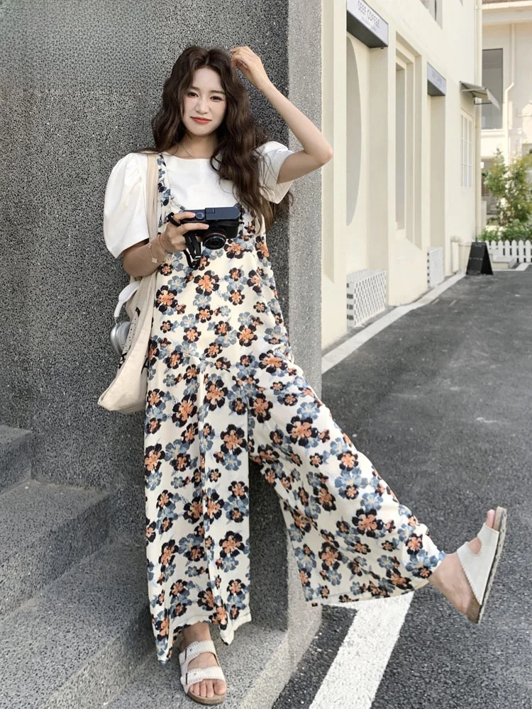 Широкие брюки с цветочным принтом, женские летние новые корейские цельные пляжные юбки, брюки с высокой талией, длинные брюки
Широкие брюки с цветочным принтом, женские летние новые корейские цельные пляжные юбки, брюки с высокой талией, длинные брюки
