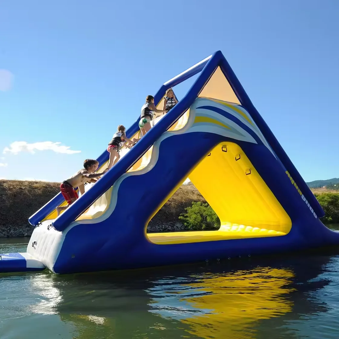 Floating Slide Summit Express Large Inflatable Water Slide for Kids Adults
Floating Slide Summit Express Large Inflatable Water Slide for Kids Adults