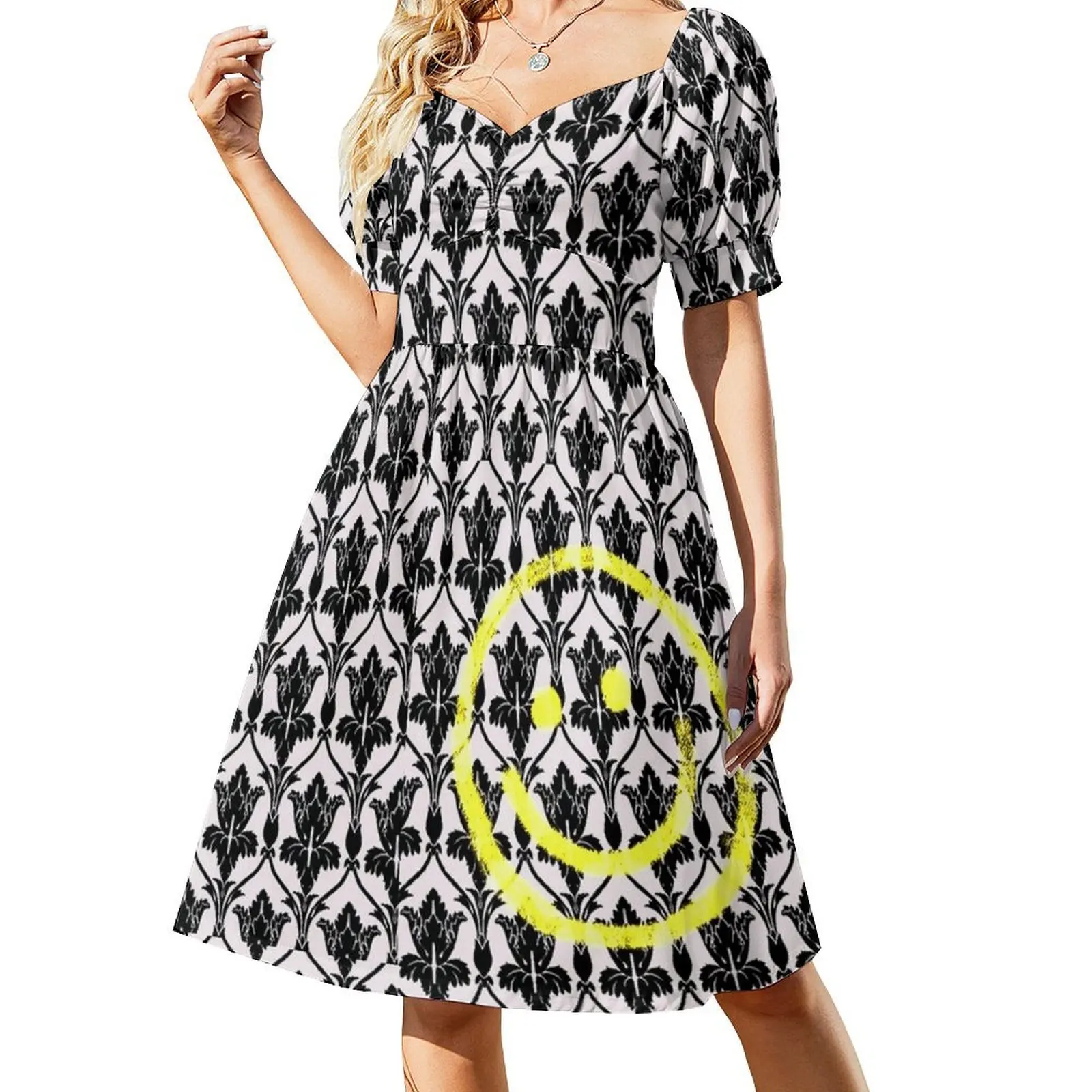 Sherlock Wallpaper Short-Sleeved Dress Cocktail of dresses elegant and pretty women's dresses long dress women
Sherlock Wallpaper Short-Sleeved Dress Cocktail of dresses elegant and pretty women's dresses long dress women
