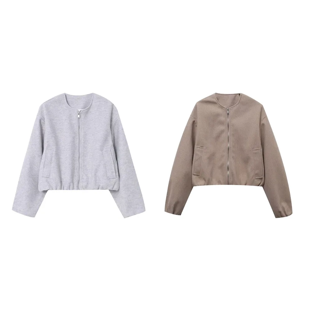 2024 Zarb Spring/Summer New Women's Fashion and Versatile Style Pocket Decoration Soft Pilot Jacket Coat
2024 Zarb Spring/Summer New Women's Fashion and Versatile Style Pocket Decoration Soft Pilot Jacket Coat