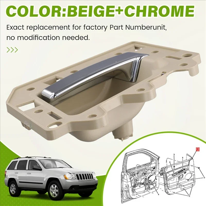 2Pcs Left&Right Inside Interior Door Handle Set For Jeep Grand Cherokee 2005-2011
2Pcs Left&Right Inside Interior Door Handle Set For Jeep Grand Cherokee 2005-2011