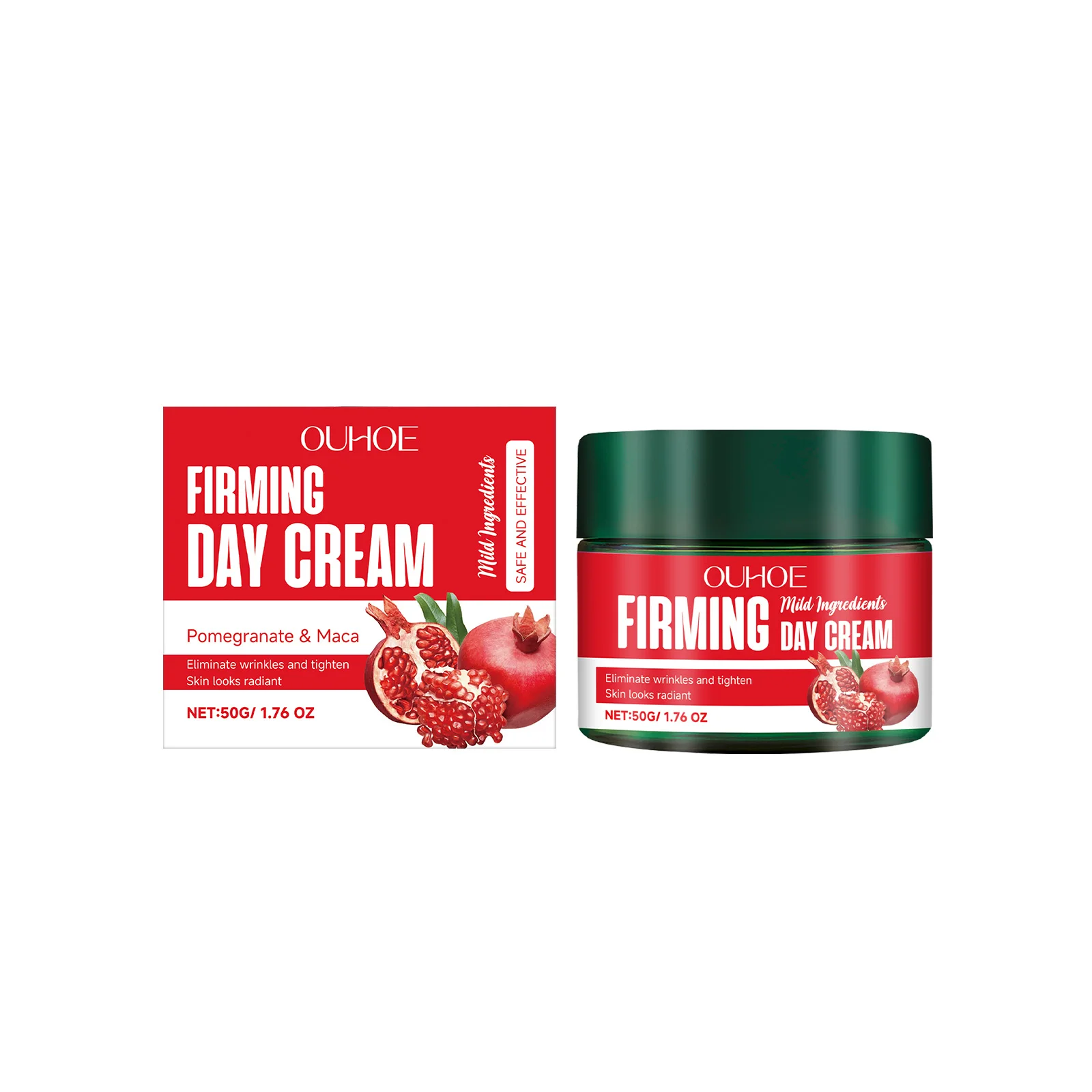 Firming Day Cream with Pomegranate & Maca - Anti-Wrinkle, Tightening & Radiance Boosting Moisturizer
Firming Day Cream with Pomegranate & Maca - Anti-Wrinkle, Tightening & Radiance Boosting Moisturizer