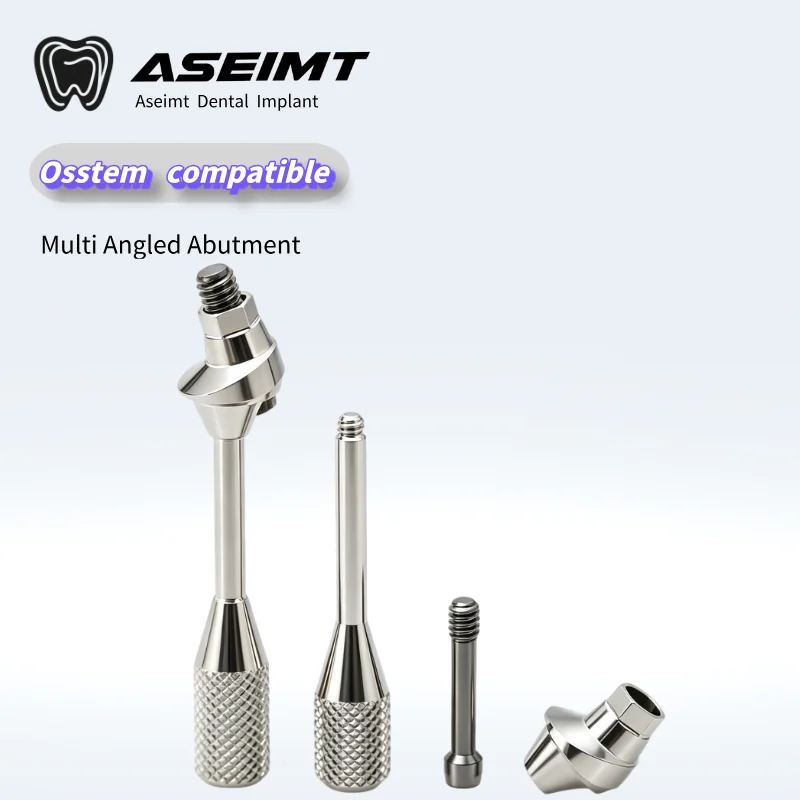 ASEIMT For Osstmm Dental Composite Angled Abutment Immediate Restoration Implant Analog Transfer Abutment Titanium Base
ASEIMT For Osstmm Dental Composite Angled Abutment Immediate Restoration Implant Analog Transfer Abutment Titanium Base