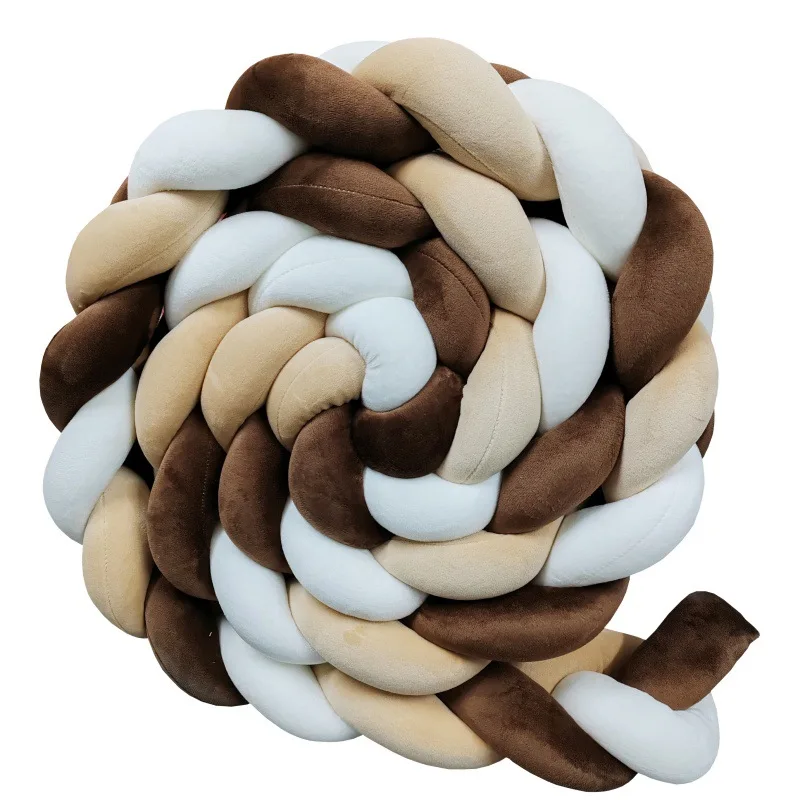 2-4M 4Knot Braid Bumper Infant Cradle Cot Protector Plush Pillow Cushion Crib Anti-collision Room Decor Baby Bed Bumper
2-4M 4Knot Braid Bumper Infant Cradle Cot Protector Plush Pillow Cushion Crib Anti-collision Room Decor Baby Bed Bumper