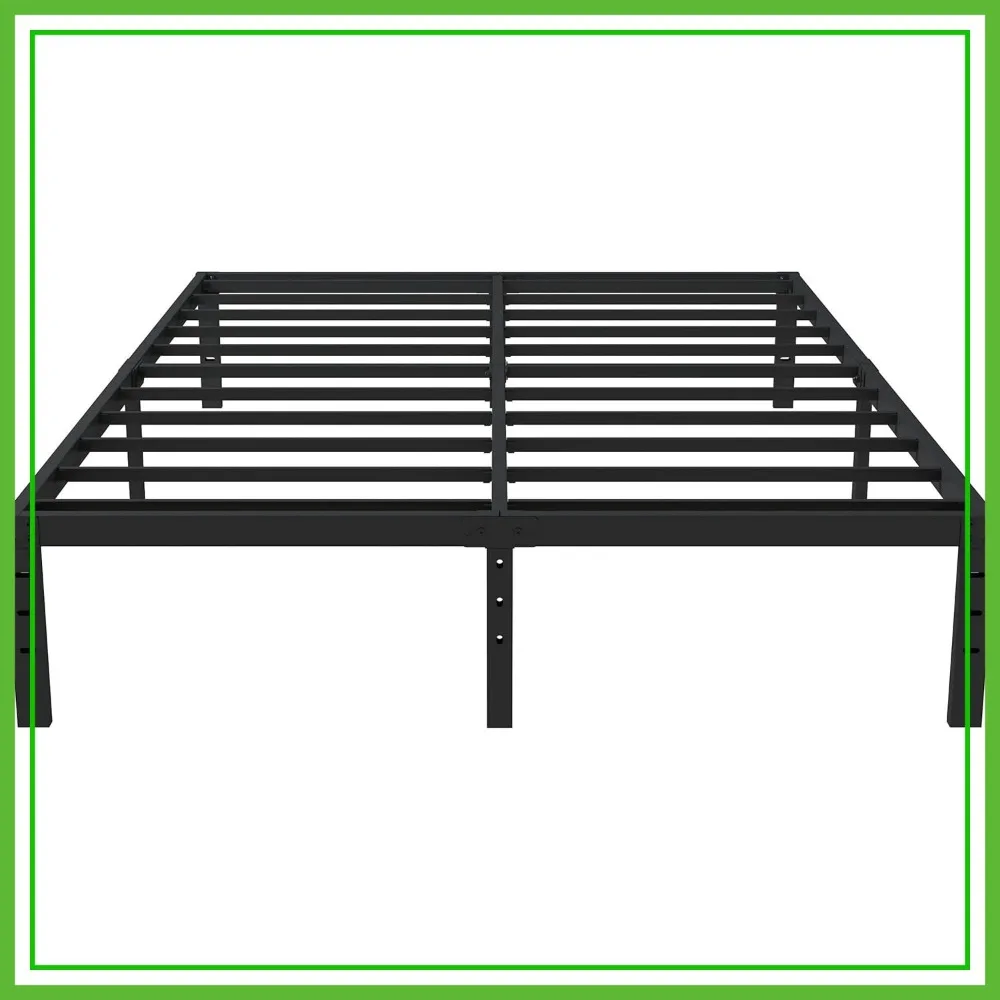 16 Inch Queen Bed Frame, No Box Spring Needed, 14" Storage, 3500 lbs Heavy Duty Steel Slats, Easy Assembly
16 Inch Queen Bed Frame, No Box Spring Needed, 14" Storage, 3500 lbs Heavy Duty Steel Slats, Easy Assembly