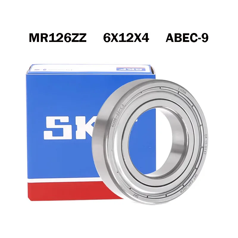 10PCS Sweden Origin SKF MR126ZZ Miniature High Speed bearings ABEC-9 MR126 MR126ZZ L-1260ZZ 6X12X4mm Precision ball bearings
10PCS Sweden Origin SKF MR126ZZ Miniature High Speed bearings ABEC-9 MR126 MR126ZZ L-1260ZZ 6X12X4mm Precision ball bearings
