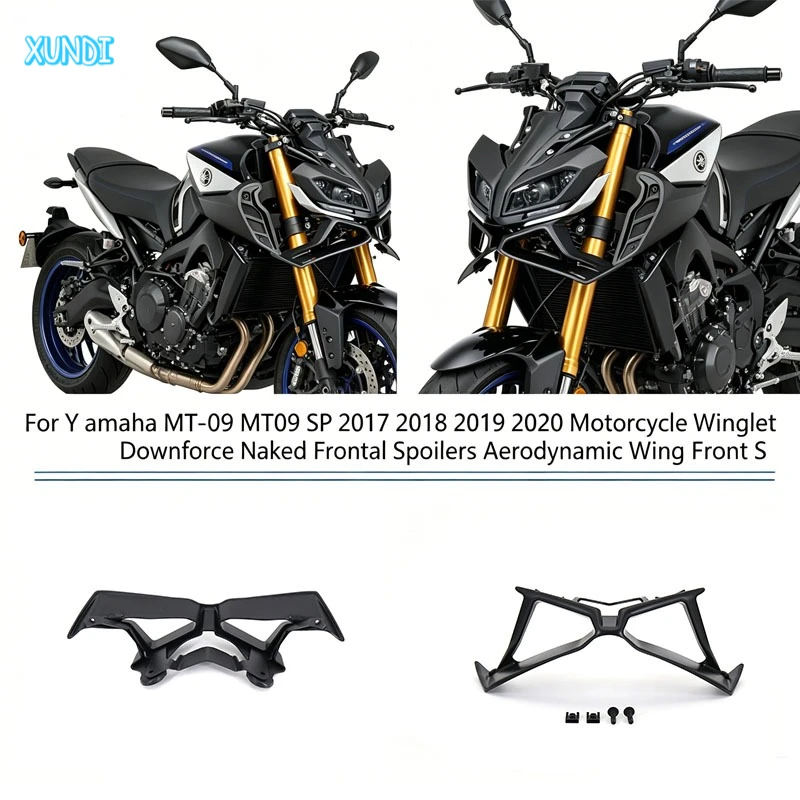 For Yamaha MT-09 MT09 SP 2017 2018 2019 2020 Motorcycle Winglet Downforce Naked Frontal Spoilers Aerodynamic Wing Front Spoiler
For Yamaha MT-09 MT09 SP 2017 2018 2019 2020 Motorcycle Winglet Downforce Naked Frontal Spoilers Aerodynamic Wing Front Spoiler