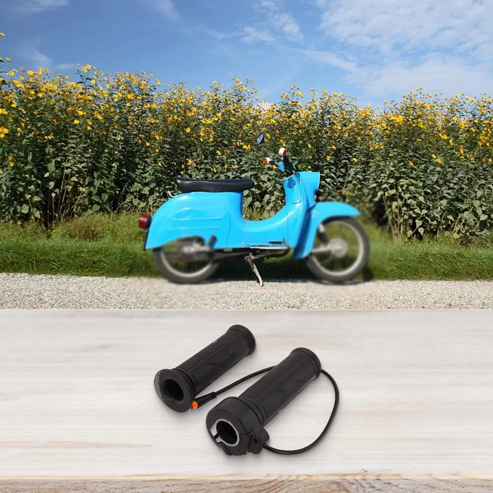 Bike Parts 192X Full Throttle TwistThrottle 3 Pin Full TwistThrottle Electric Bike For Ebike High Quality Practical
Bike Parts 192X Full Throttle TwistThrottle 3 Pin Full TwistThrottle Electric Bike For Ebike High Quality Practical