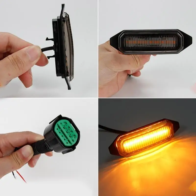 J0MA Grille Lighting Head Bright LED Warning StrobesLights Running Lamp for Tank300
J0MA Grille Lighting Head Bright LED Warning StrobesLights Running Lamp for Tank300