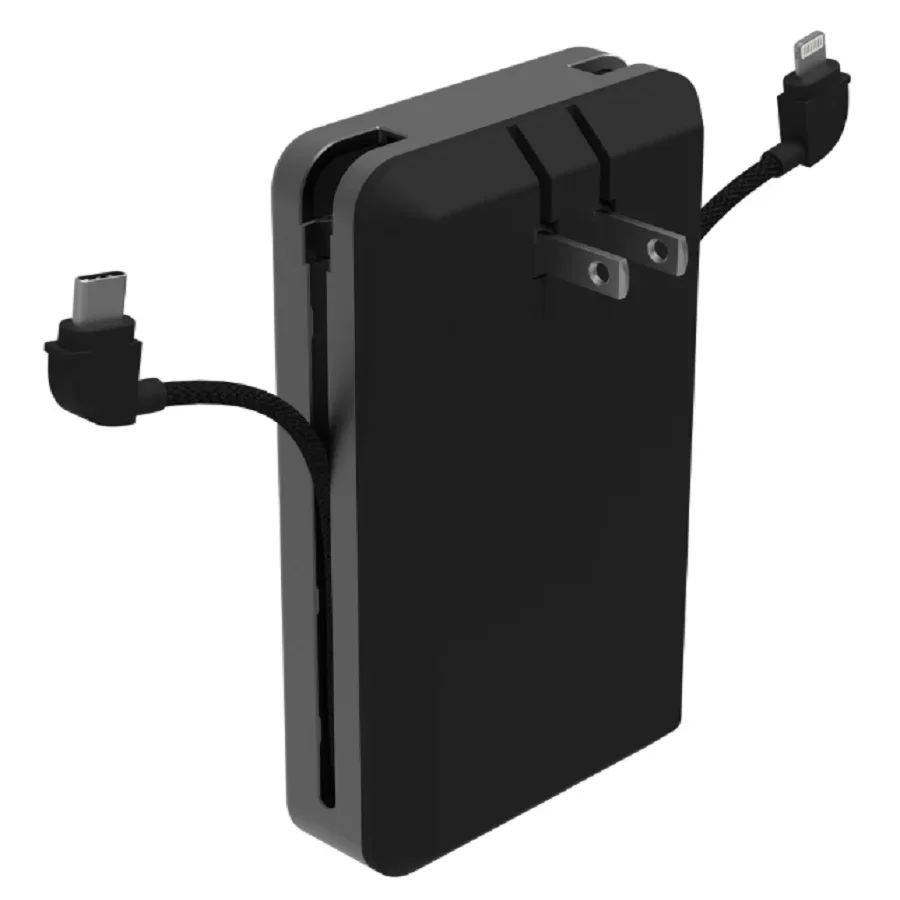 "Mophie Powerstation Plus Ultra 10K Power Bank with Integrated Cables and AC Plug For Lightning Devices, Smartphones, Tablets, U
"Mophie Powerstation Plus Ultra 10K Power Bank with Integrated Cables and AC Plug For Lightning Devices, Smartphones, Tablets, U
