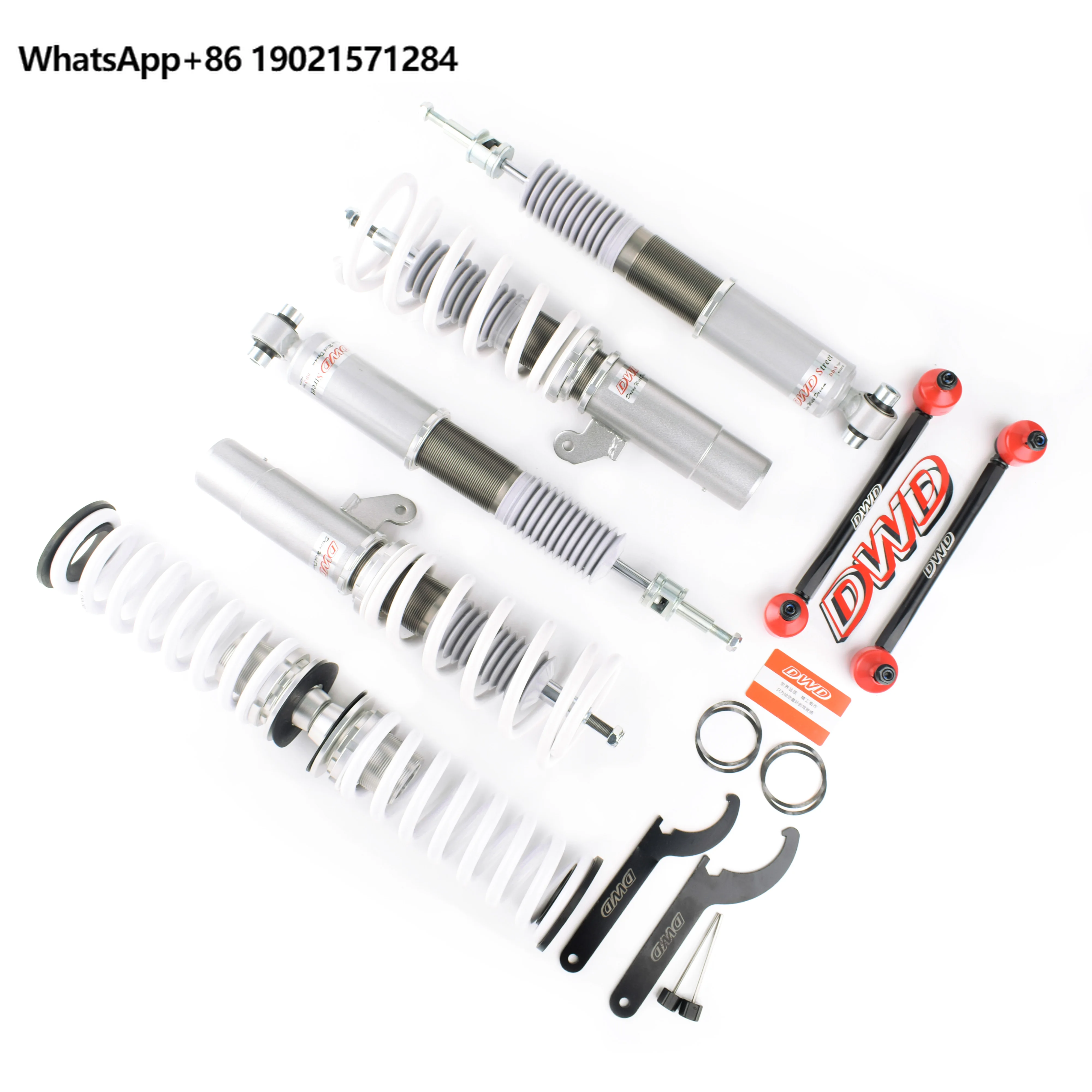 Metal 32 Steps Adjustable Mono-tube Coilover Shock Absorber for BMW 3 Series 6th Gen 2WD/AWD F30 2011-2019
Metal 32 Steps Adjustable Mono-tube Coilover Shock Absorber for BMW 3 Series 6th Gen 2WD/AWD F30 2011-2019