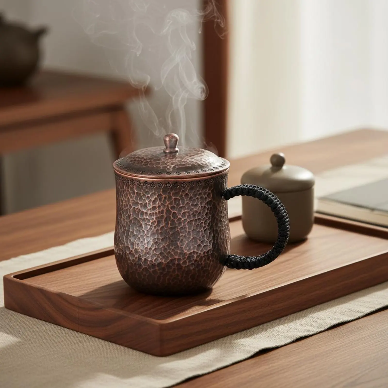 Handmade Solid Copper Teacup Thickened Wall Solid Copper Teacup Drinkware Coating-Uncoated Kitchenware Reusable for Office
Handmade Solid Copper Teacup Thickened Wall Solid Copper Teacup Drinkware Coating-Uncoated Kitchenware Reusable for Office