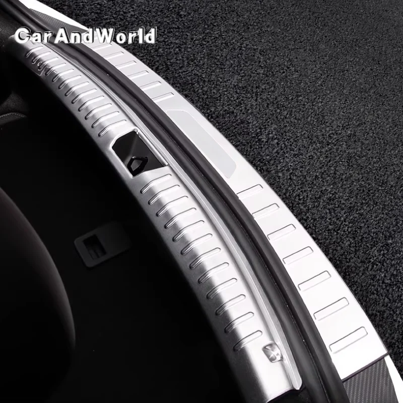 For Ford Mondeo Fusion Evos 2022-2024 Rear Trunks Door Sill Scuff Plate Tail Gate Pedal Strips Cover Trims Car Accessories
For Ford Mondeo Fusion Evos 2022-2024 Rear Trunks Door Sill Scuff Plate Tail Gate Pedal Strips Cover Trims Car Accessories