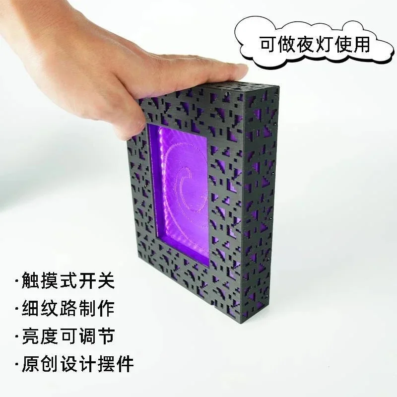 Nether Portal Night Light my world Glowing LED Lamp Toy Home Decor For Kids Gamers Teens Christmas Birthday Gift Cozy Spooky
Nether Portal Night Light my world Glowing LED Lamp Toy Home Decor For Kids Gamers Teens Christmas Birthday Gift Cozy Spooky