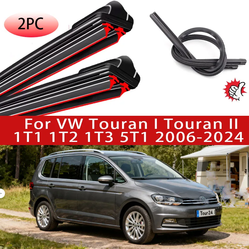 For VW Touran I Touran II 1T1 1T2 1T3 5T1 2006-2024 Front Wiper Blades Windshield Windscreen Accessories For VOLKSWAGEN 2022
For VW Touran I Touran II 1T1 1T2 1T3 5T1 2006-2024 Front Wiper Blades Windshield Windscreen Accessories For VOLKSWAGEN 2022