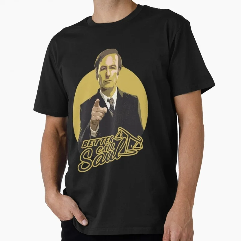 Retro Crime Movie Better Call Saul Gift t shirt 0502 Men's 100% cotton O-Neck Short Sleeve Graphic clothes All size tee S-6XL
Retro Crime Movie Better Call Saul Gift t shirt 0502 Men's 100% cotton O-Neck Short Sleeve Graphic clothes All size tee S-6XL