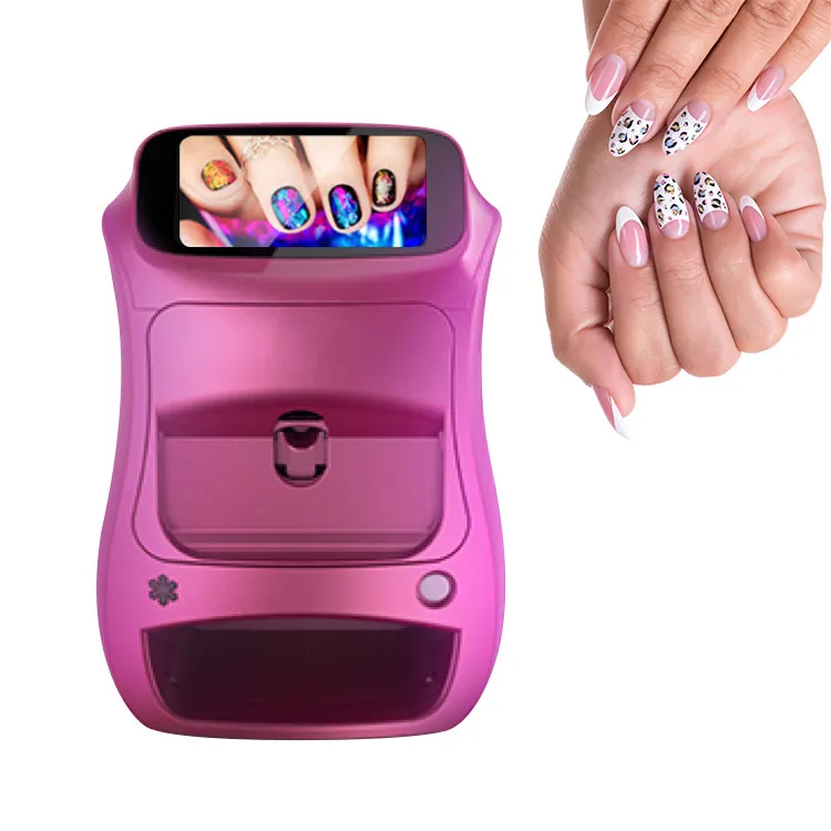 Portable Nail Printer Polisher Touch Screen, 3D Smart Mini Nail HD Coloring Machine, Finger Digital DIY Art Multiple Patterns
Portable Nail Printer Polisher Touch Screen, 3D Smart Mini Nail HD Coloring Machine, Finger Digital DIY Art Multiple Patterns