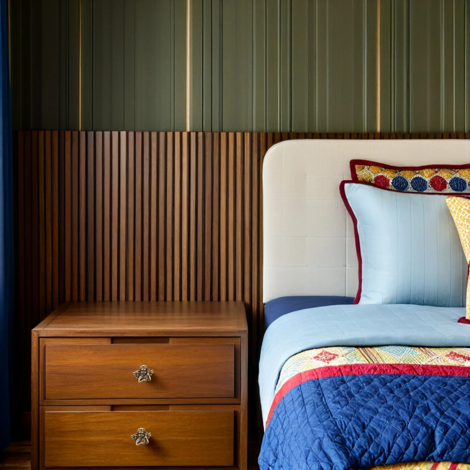 Brass Angel Drawer Knobs Metal Cabinet Pulls Vintage Kitchen Hardware Boho Style Wardrobe Handles Smooth Ergonomic Design
Brass Angel Drawer Knobs Metal Cabinet Pulls Vintage Kitchen Hardware Boho Style Wardrobe Handles Smooth Ergonomic Design