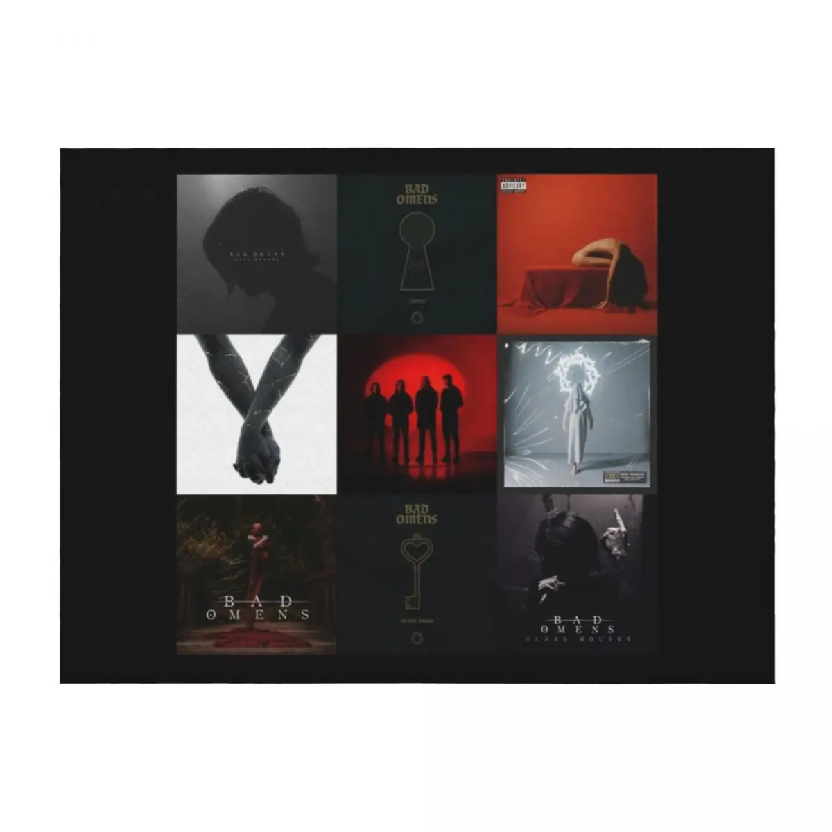 Bad Omens all albums, popular singles and members Throw Blanket Hairy Cute Plaid Shaggy Large Blankets
Bad Omens all albums, popular singles and members Throw Blanket Hairy Cute Plaid Shaggy Large Blankets