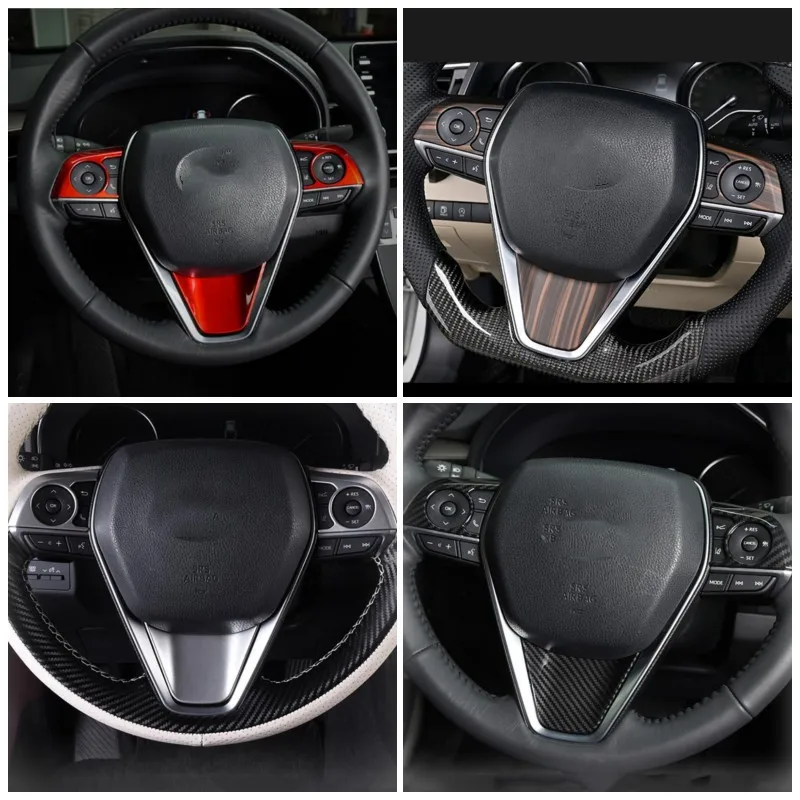 For Toyota RAV4 Camry Venza Harrier Avalon 2020 2021 2022 Interior Accessories Car Steering Wheel Frame Decoration Cover Trim
For Toyota RAV4 Camry Venza Harrier Avalon 2020 2021 2022 Interior Accessories Car Steering Wheel Frame Decoration Cover Trim
