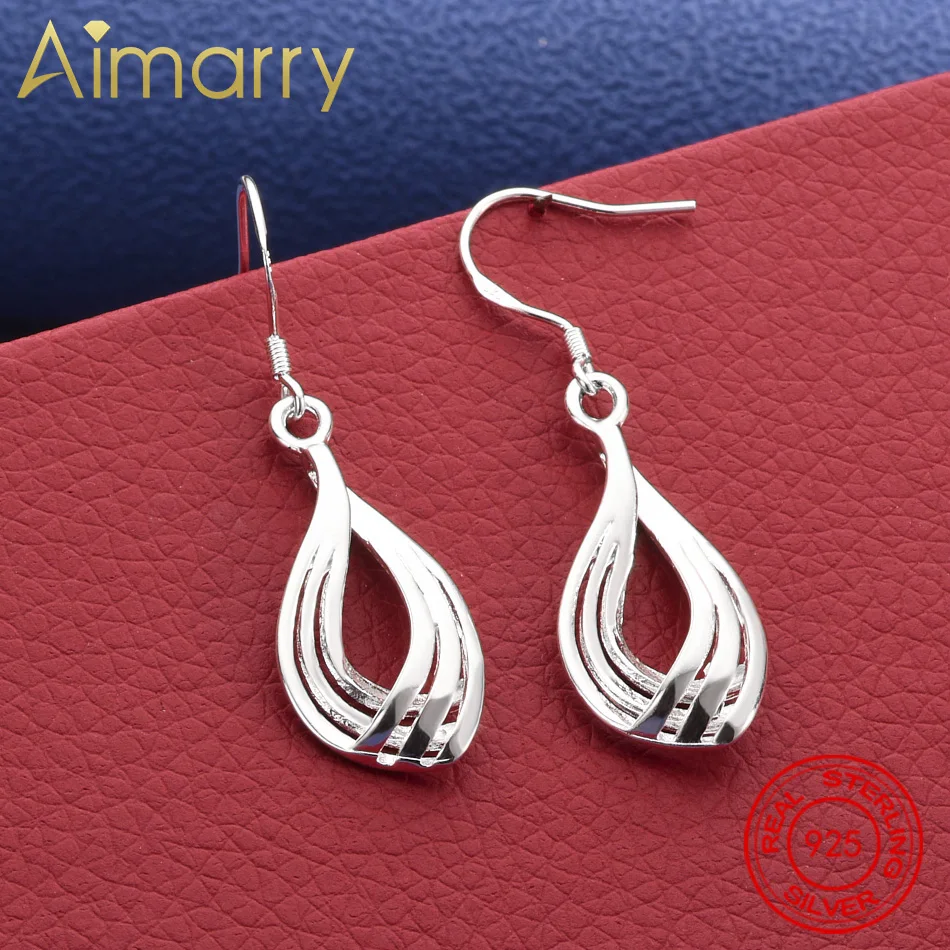 925 Sterling Silver Earrings Fashion Jewelry Elegant Woman Charm Twist Wavy Line Drop Earrings Trendsetter Christmas Gifts
925 Sterling Silver Earrings Fashion Jewelry Elegant Woman Charm Twist Wavy Line Drop Earrings Trendsetter Christmas Gifts