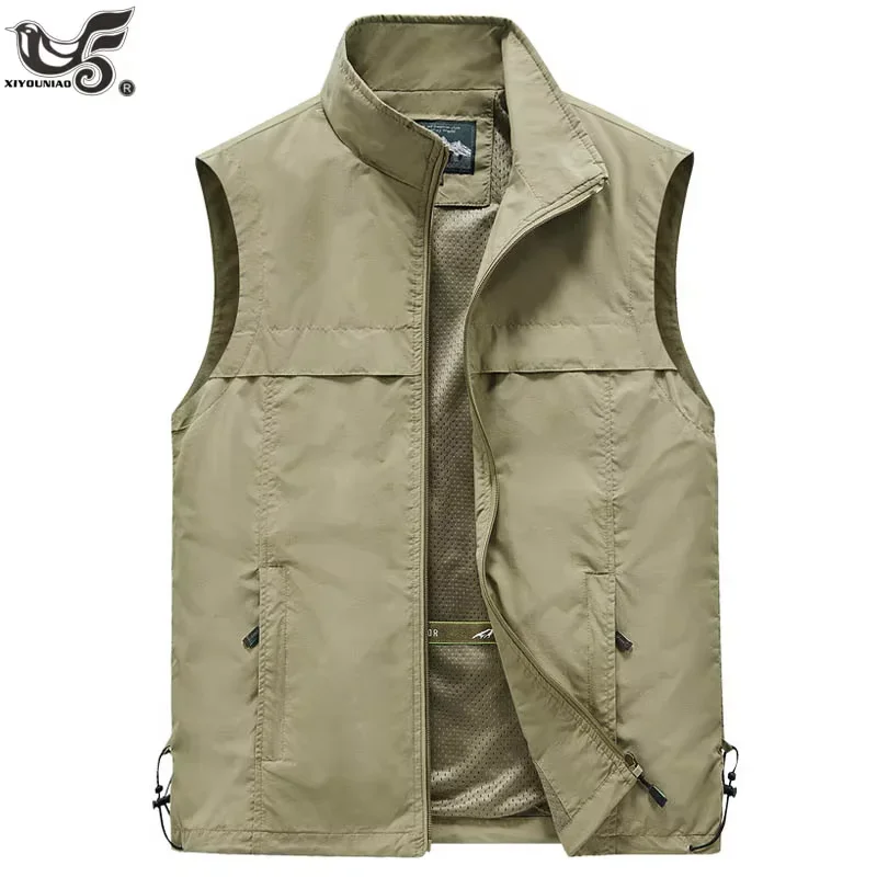 Men's Waistcoat Jacket Vest 2024 Summer Breathable Climbing Hiking Fishing Work Sleeveless Fitness Joggers Sports Vests Clothing
Men's Waistcoat Jacket Vest 2024 Summer Breathable Climbing Hiking Fishing Work Sleeveless Fitness Joggers Sports Vests Clothing