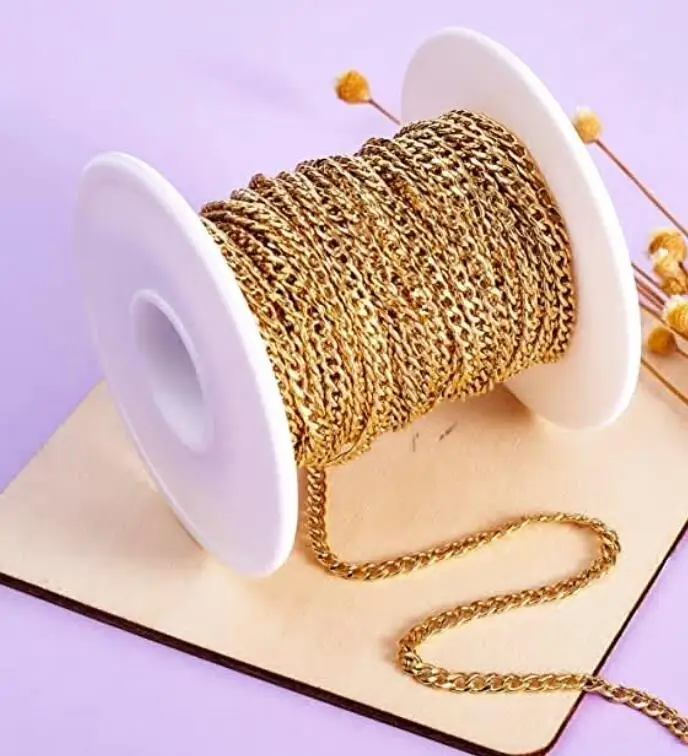 3Meter Lot 4mm Flat Nk Chain Stainless Steel Jewelry Findings Chain Multi-layer Bracelet Anklet Jewelry Making DIY
3Meter Lot 4mm Flat Nk Chain Stainless Steel Jewelry Findings Chain Multi-layer Bracelet Anklet Jewelry Making DIY
