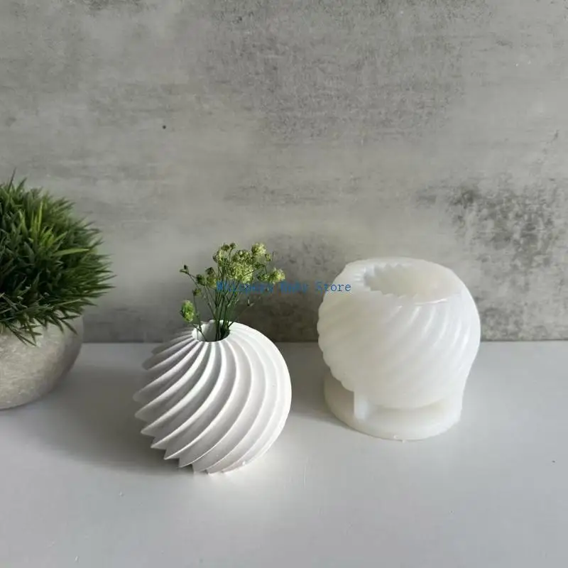 U90E Creative Thread Planter Sturdy Silicone Mould Reusable Artistic Cement Cast Craft Supplies for Home and Garden
U90E Creative Thread Planter Sturdy Silicone Mould Reusable Artistic Cement Cast Craft Supplies for Home and Garden