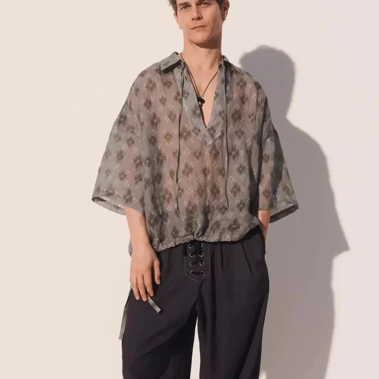 Spring Summer New Men's American Casual Loose Print Short Sleeve Shirt Breathable Polyester Flip Collar Regular Sleeve
Spring Summer New Men's American Casual Loose Print Short Sleeve Shirt Breathable Polyester Flip Collar Regular Sleeve