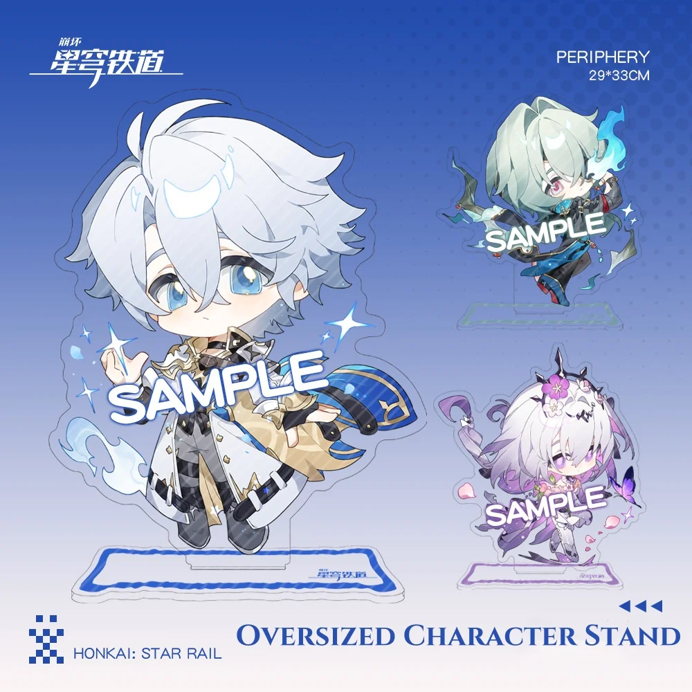 New Honkai: Star Rail Oversized Character Stand Phainon Anaxa Castorice Cartoon Anime Tabletop Acrylic Ornament Game Cute Gift
New Honkai: Star Rail Oversized Character Stand Phainon Anaxa Castorice Cartoon Anime Tabletop Acrylic Ornament Game Cute Gift
