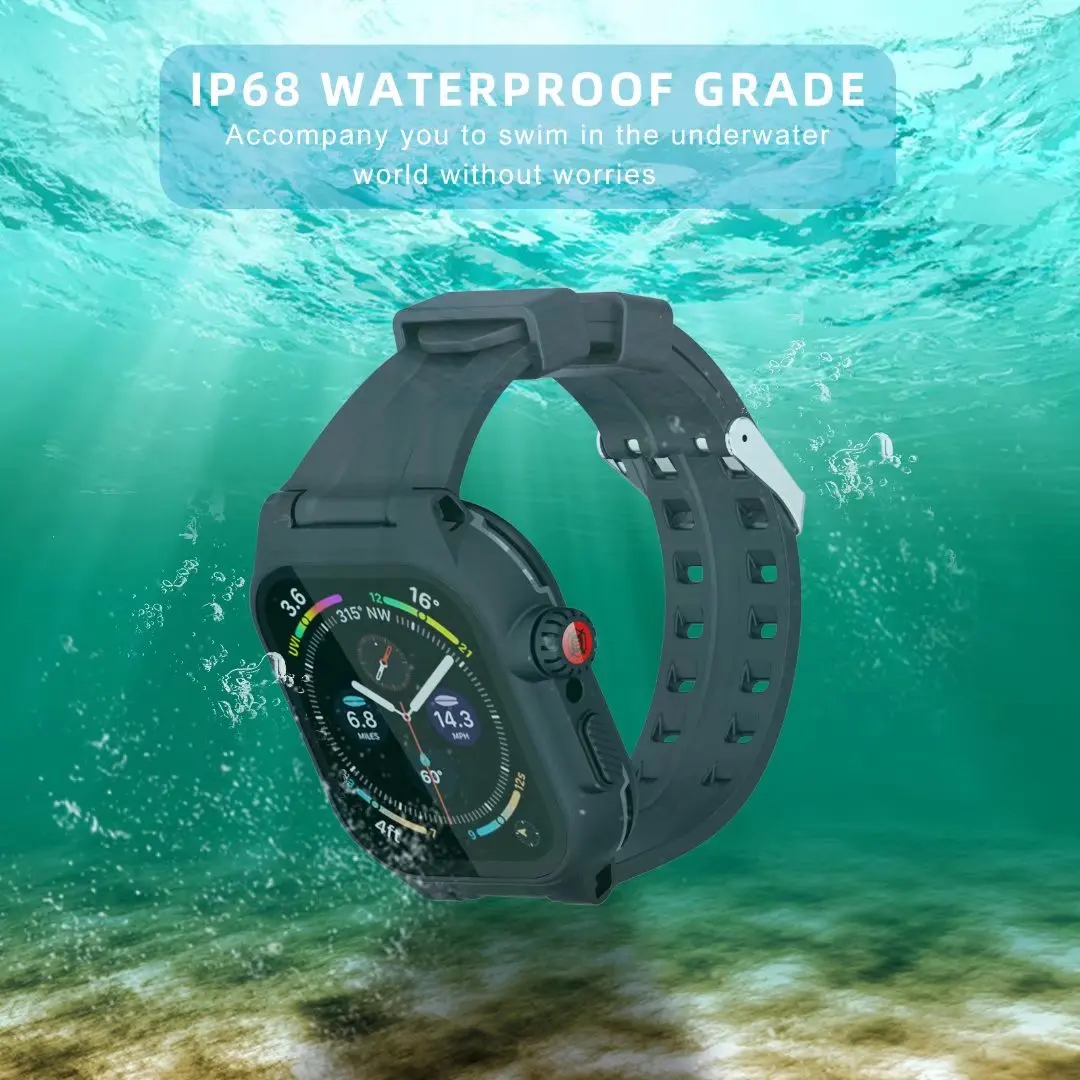 Waterproof Case for Apple iWatch S7 41mm 45mm Sports Rugged Shockproof Bumper Cover for iWatch S7 Band Built-in Screen Protector
Waterproof Case for Apple iWatch S7 41mm 45mm Sports Rugged Shockproof Bumper Cover for iWatch S7 Band Built-in Screen Protector