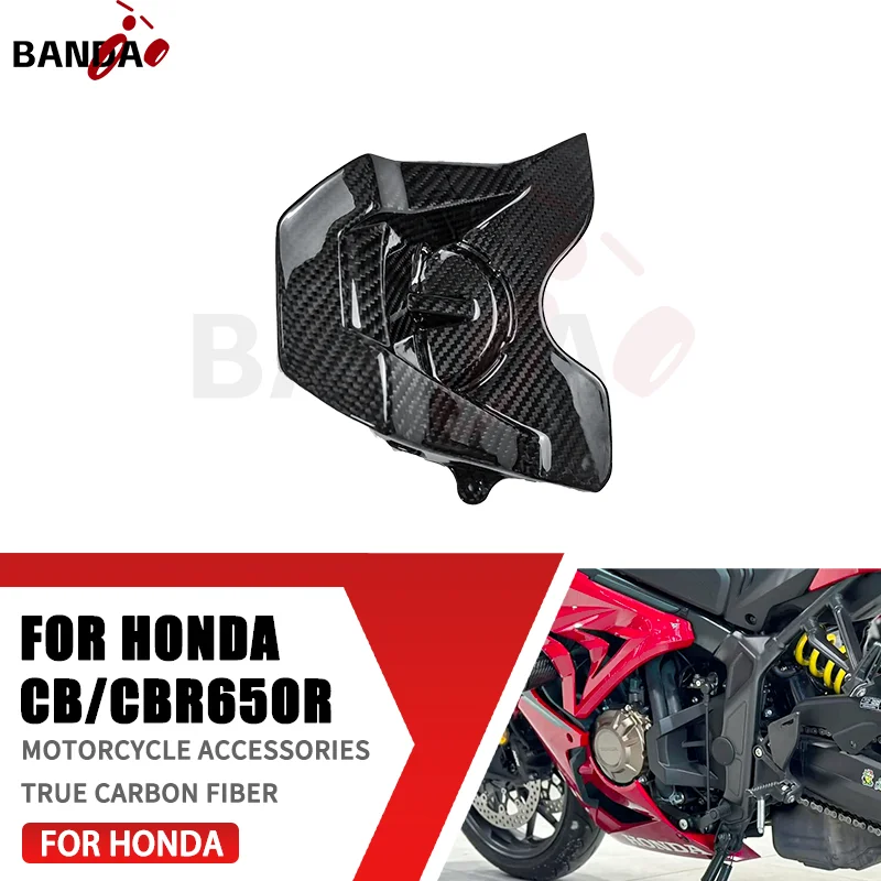 For HONDA CBR650R CB650R 2017 2018 2019 2020-2023 100% 3K Pure Carbon Fiber Motorcycle Accessories Engine cover,fairing kit
For HONDA CBR650R CB650R 2017 2018 2019 2020-2023 100% 3K Pure Carbon Fiber Motorcycle Accessories Engine cover,fairing kit