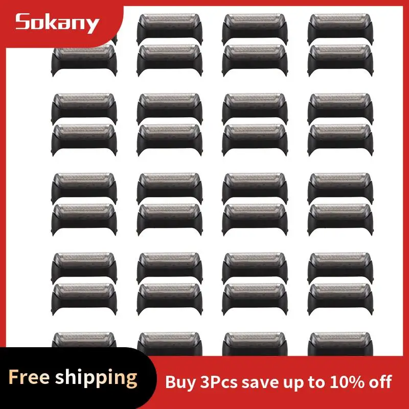 A68M-40 Pcs Electric Mesh Durable Shaver Foil Head Parts For Braun 10B/20B Model 190 180 170 1775
A68M-40 Pcs Electric Mesh Durable Shaver Foil Head Parts For Braun 10B/20B Model 190 180 170 1775