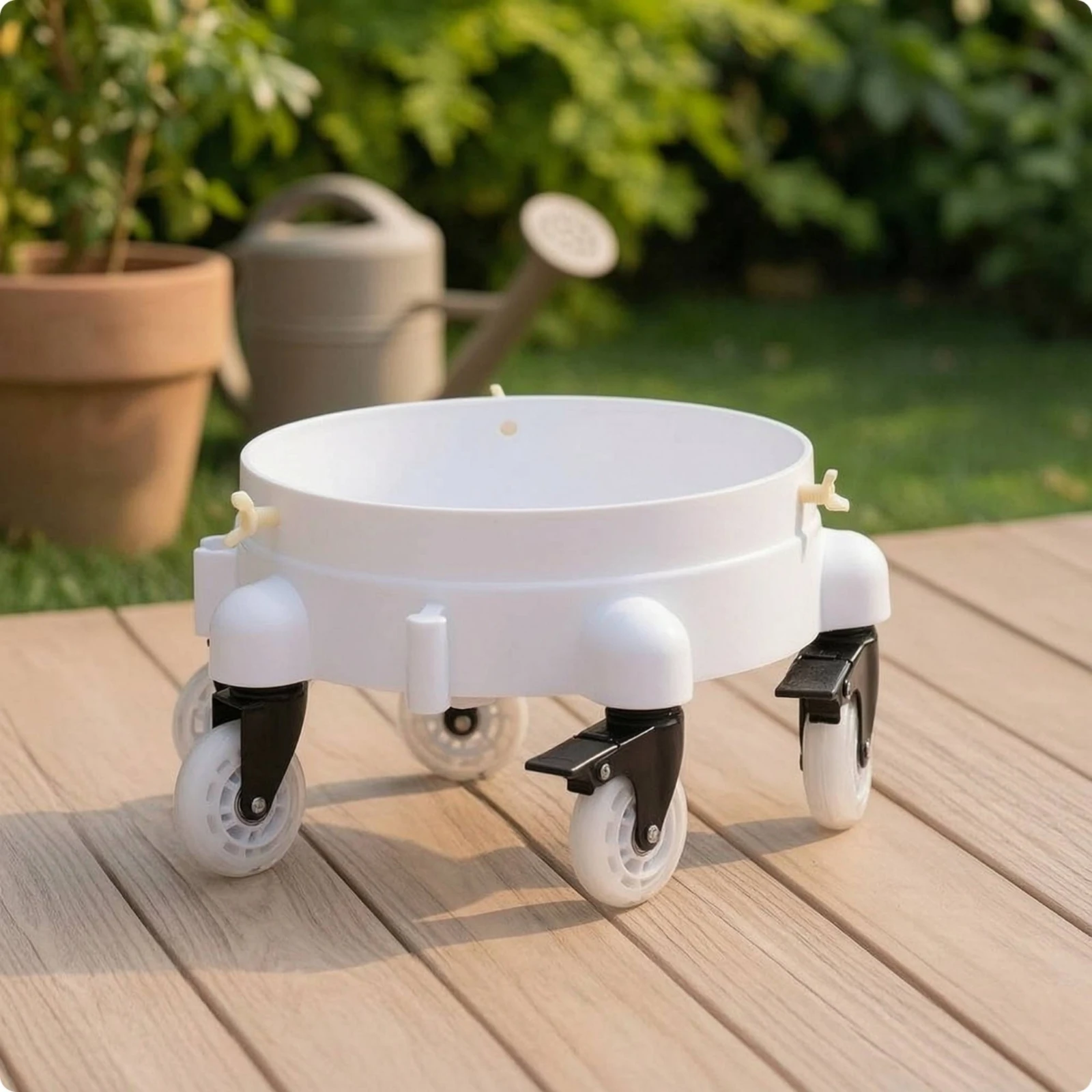 Pail Dolly with Wheels Mobile Pail Dolly Easy to Assemble Quick Assembly for Cleaners, Cleaning, Car Washing
Pail Dolly with Wheels Mobile Pail Dolly Easy to Assemble Quick Assembly for Cleaners, Cleaning, Car Washing