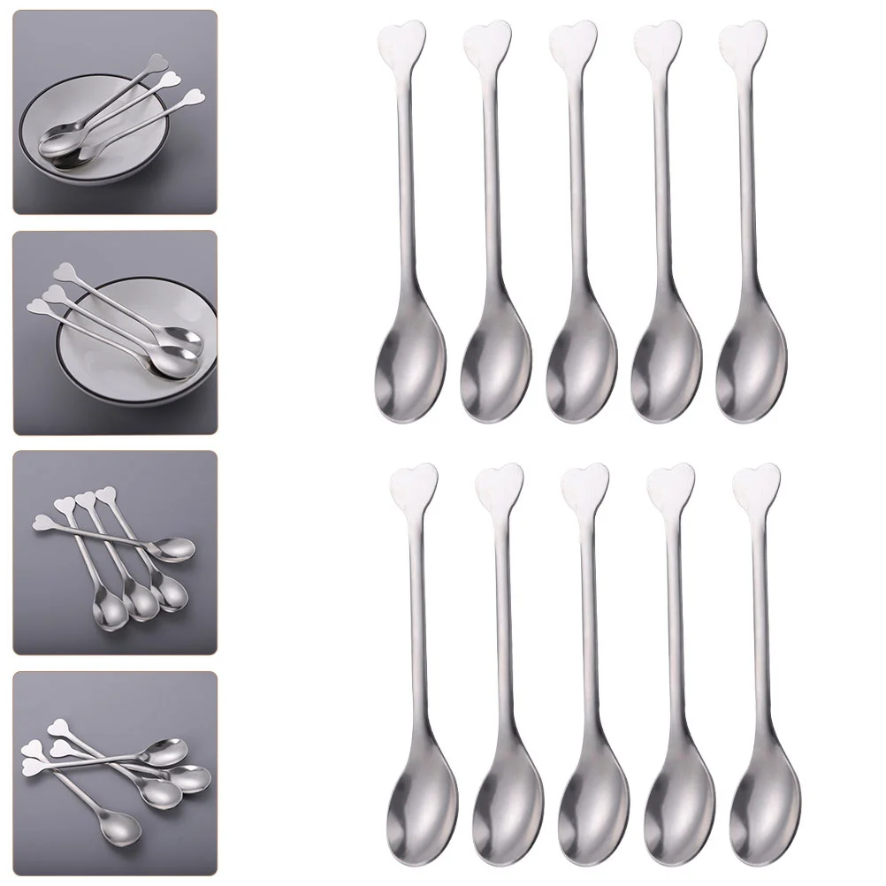 24Pcs Heart Shaped Spoons Stainless Steel Cake Scoop Practical Kitchen Gadget Silver Dessert Spoon Kitchen Gadgets 
24Pcs Heart Shaped Spoons Stainless Steel Cake Scoop Practical Kitchen Gadget Silver Dessert Spoon Kitchen Gadgets
