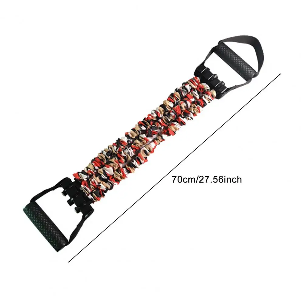 Регулируемый эспандер 70 см со съемным 3-трубным расширителем для груди, носилки для плеч, растягивающаяся лента для всего тела с ручкой
Регулируемый эспандер 70 см со съемным 3-трубным расширителем для груди, носилки для плеч, растягивающаяся лента для всего тела с ручкой