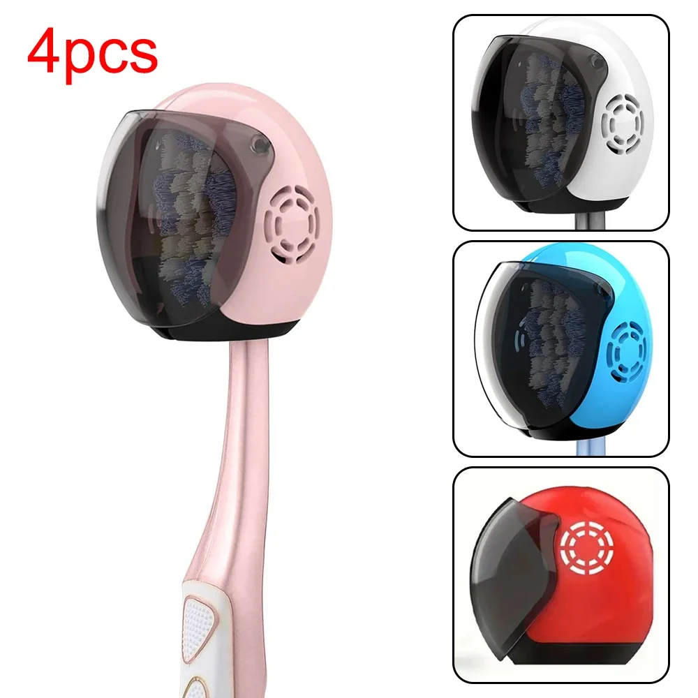 4pcs Helmet Toothbrush Covers Caps, Toothbrush Head Protector for Household Travel, Fits Most Manual and Electric Toothbrushes
4pcs Helmet Toothbrush Covers Caps, Toothbrush Head Protector for Household Travel, Fits Most Manual and Electric Toothbrushes