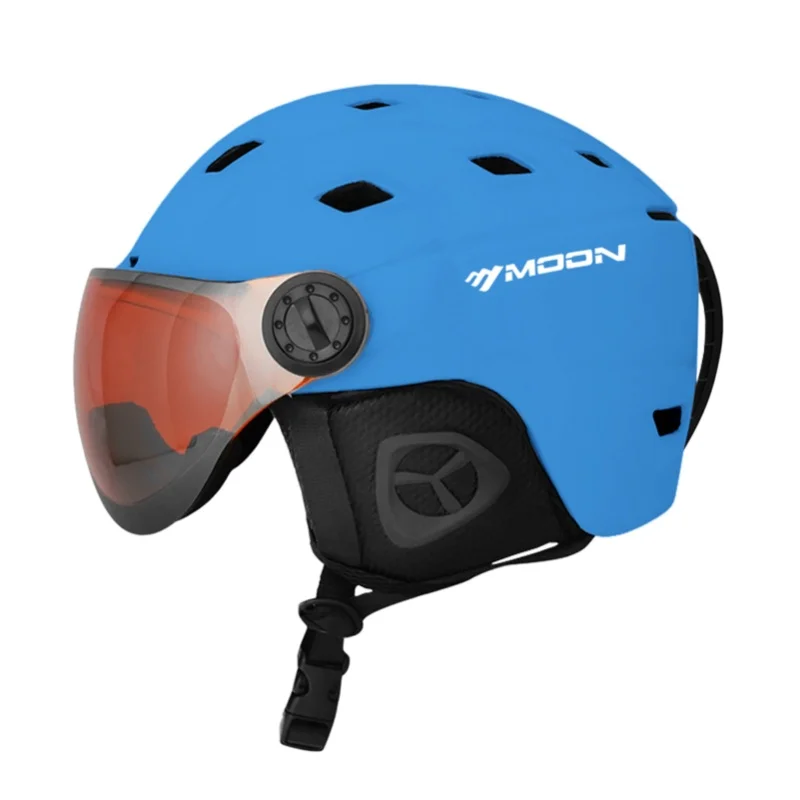 Ski Helmet In-Mold Snowboard Helmet Snow Sports Helmet With Goggles For Men And Women
Ski Helmet In-Mold Snowboard Helmet Snow Sports Helmet With Goggles For Men And Women