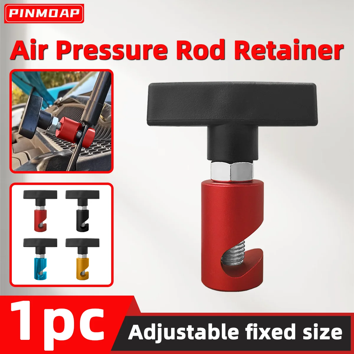 1pc Metal Anti Slip Fixing Clip Car Engine Hood Bracket Air Pressure Rod Universal Car Tailgate Lifting Bracket Multiple Colors
1pc Metal Anti Slip Fixing Clip Car Engine Hood Bracket Air Pressure Rod Universal Car Tailgate Lifting Bracket Multiple Colors
