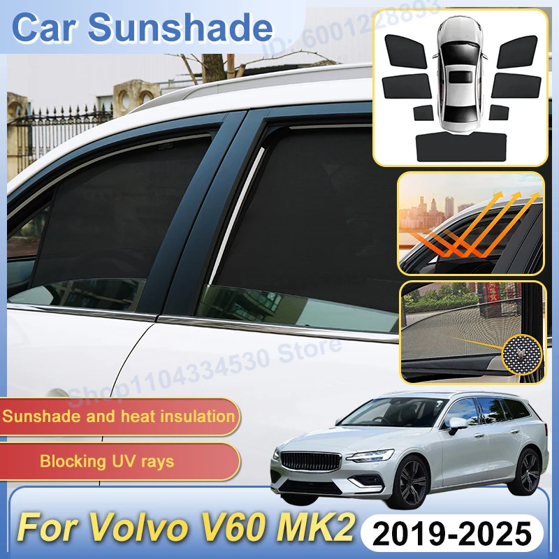Magnetic Mesh Sunshade For Volvo V60 Parts 2020 Accessorie MK2 2019~2025 Sunscreen Car Window Windshield UV Auto Sun Shade Visor
Magnetic Mesh Sunshade For Volvo V60 Parts 2020 Accessorie MK2 2019~2025 Sunscreen Car Window Windshield UV Auto Sun Shade Visor